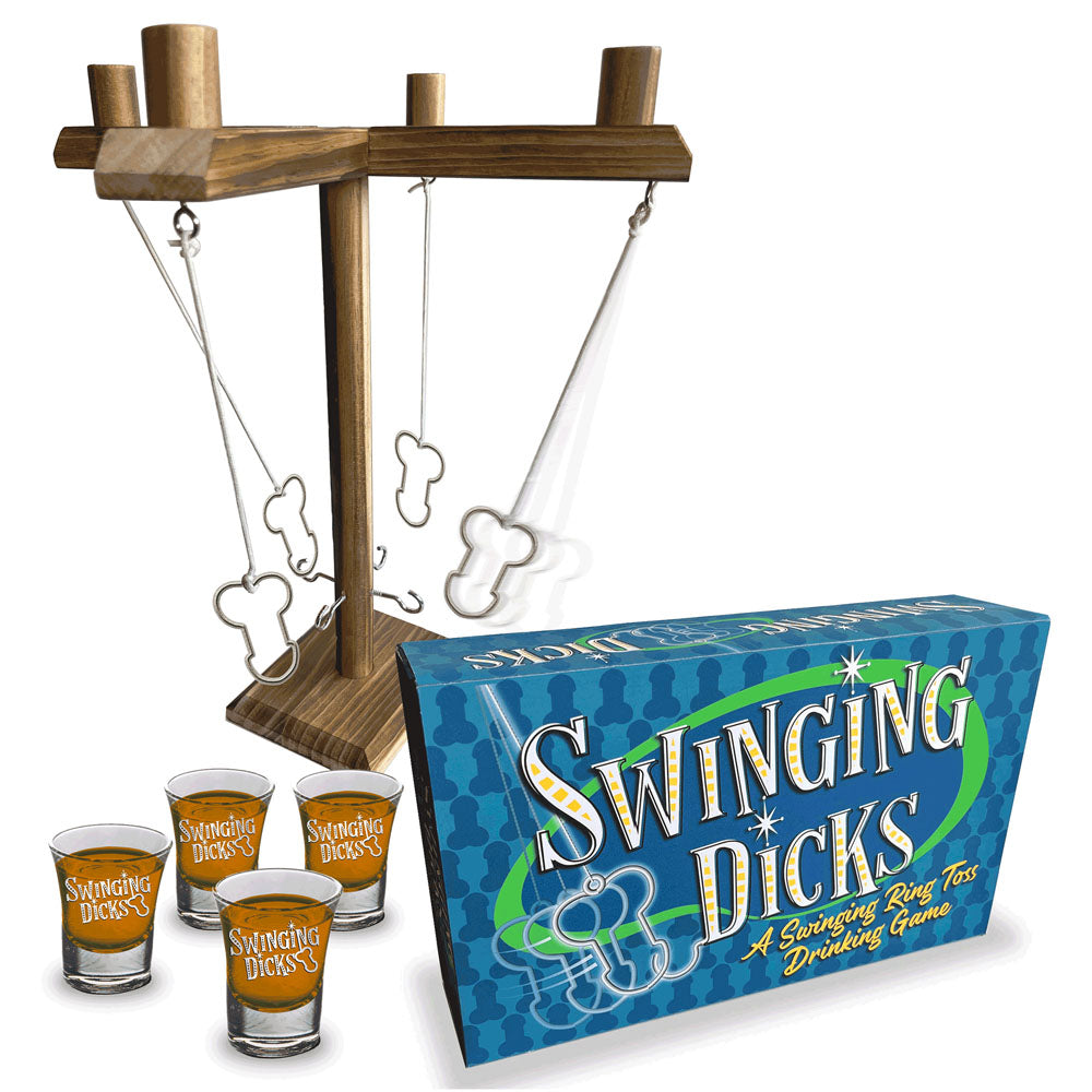 Swinging Dicks - Engaging Ring Toss Drinking Game for Fun Gatherings