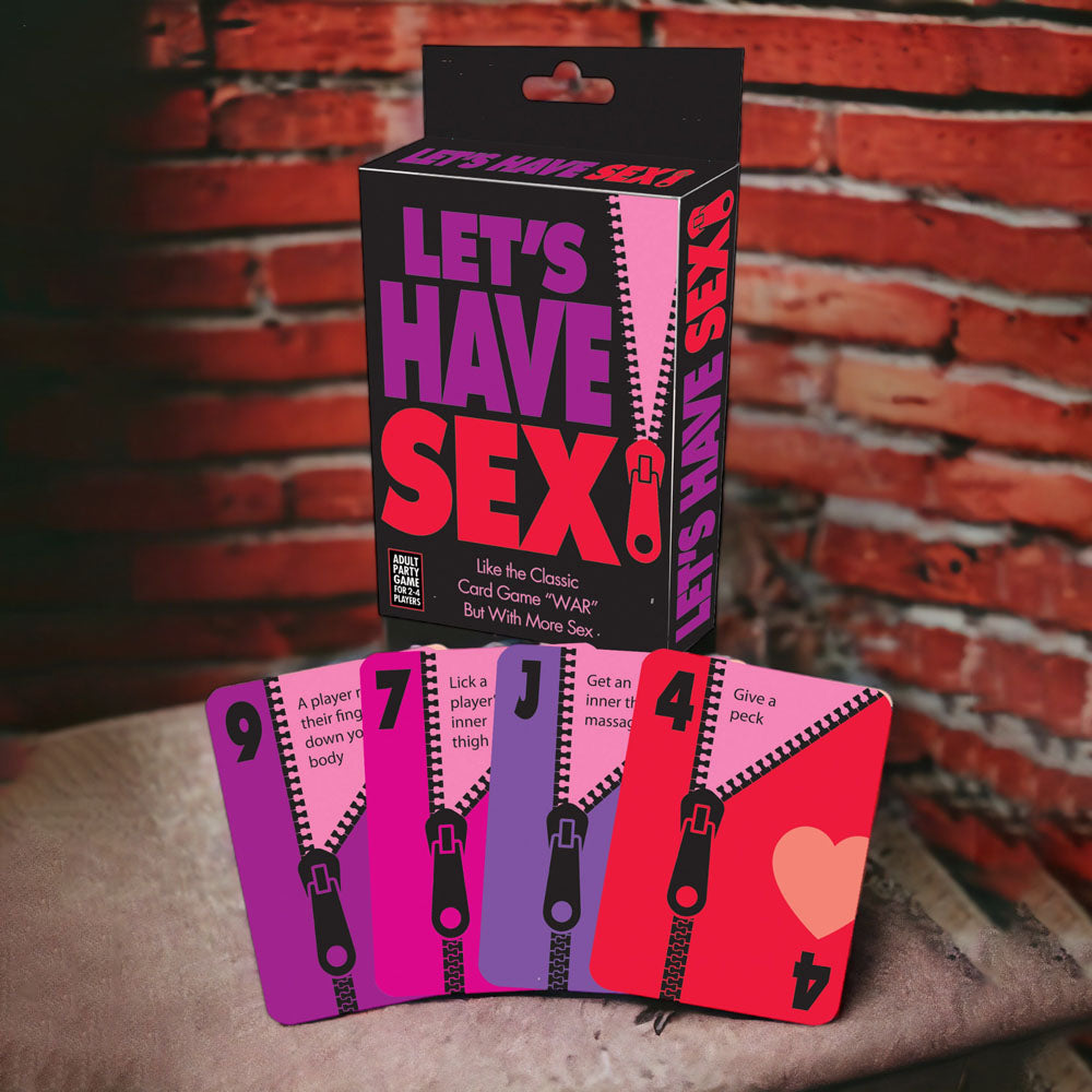 Let's Have Fun - Playful Adult Card Game for Couples and Friends