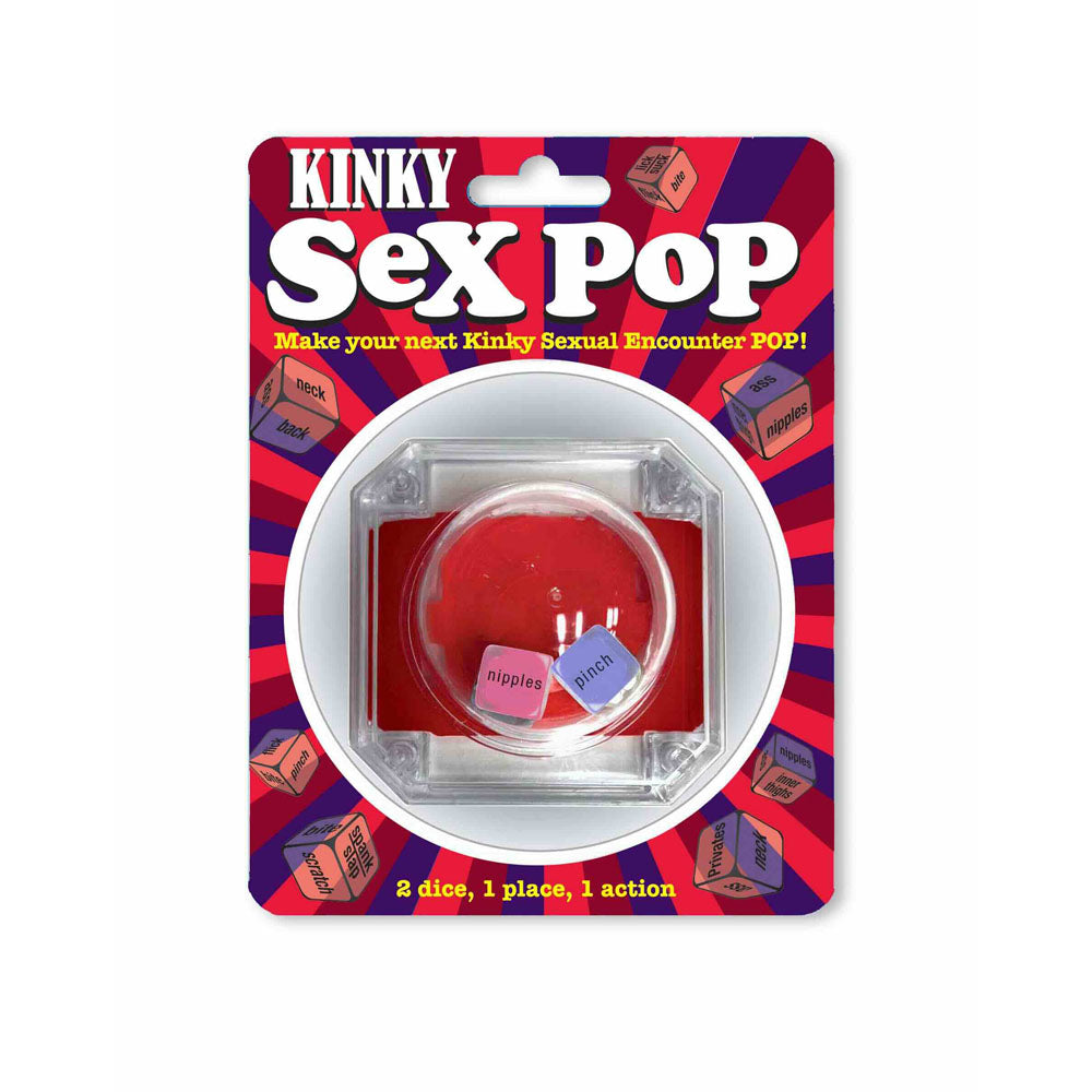 Kinky Sex Pop - Interactive Popping Dice Game for Couples & Friends (Fun Party Activity)