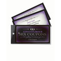 Adventurous Intimacy Coupons - Set of 15 Unique Experience Vouchers for Couples