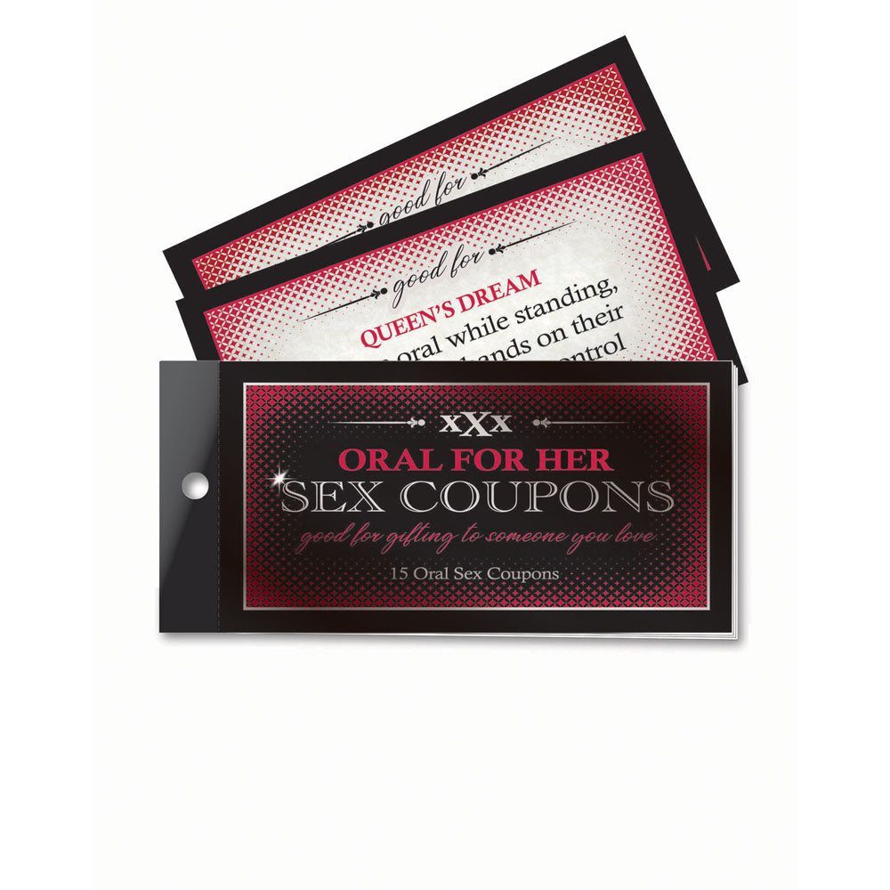 Pleasure Pass: Set of 15 Wellness-Focused Sex Coupons for Couples