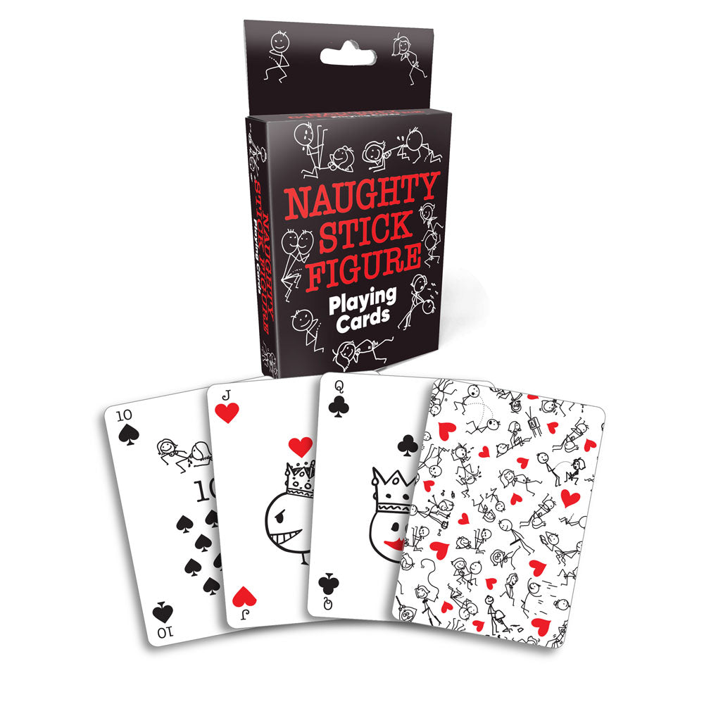 Naughty Stick Figure Playing Cards – Fun Novelty Card Deck for Game Nights