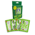 Waterproof Novelty Playing Cards – Fun Pot Leaf Design for All Occasions
