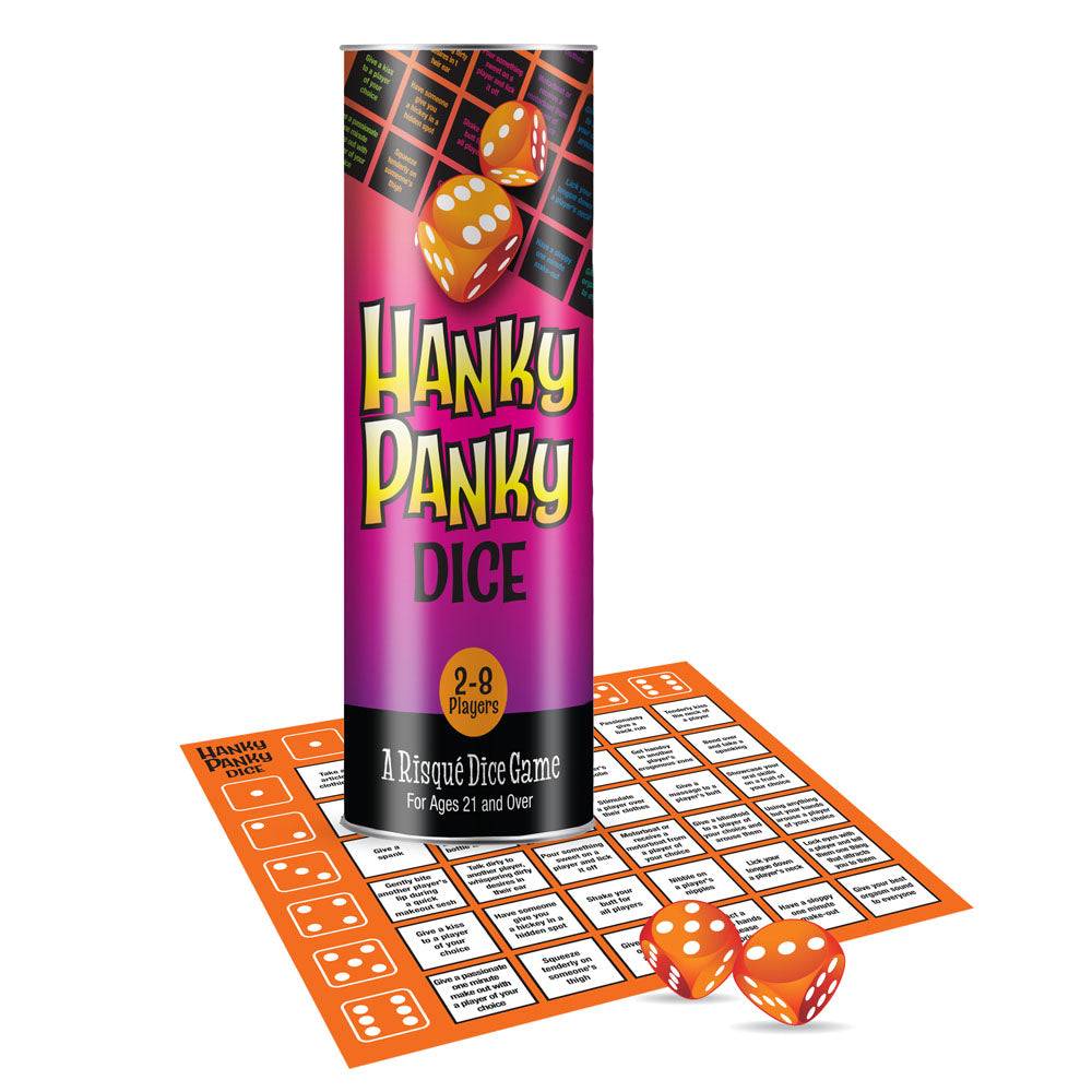 Hanky Panky Couples Dice Game – Fun & Interactive Relationship Activity for All