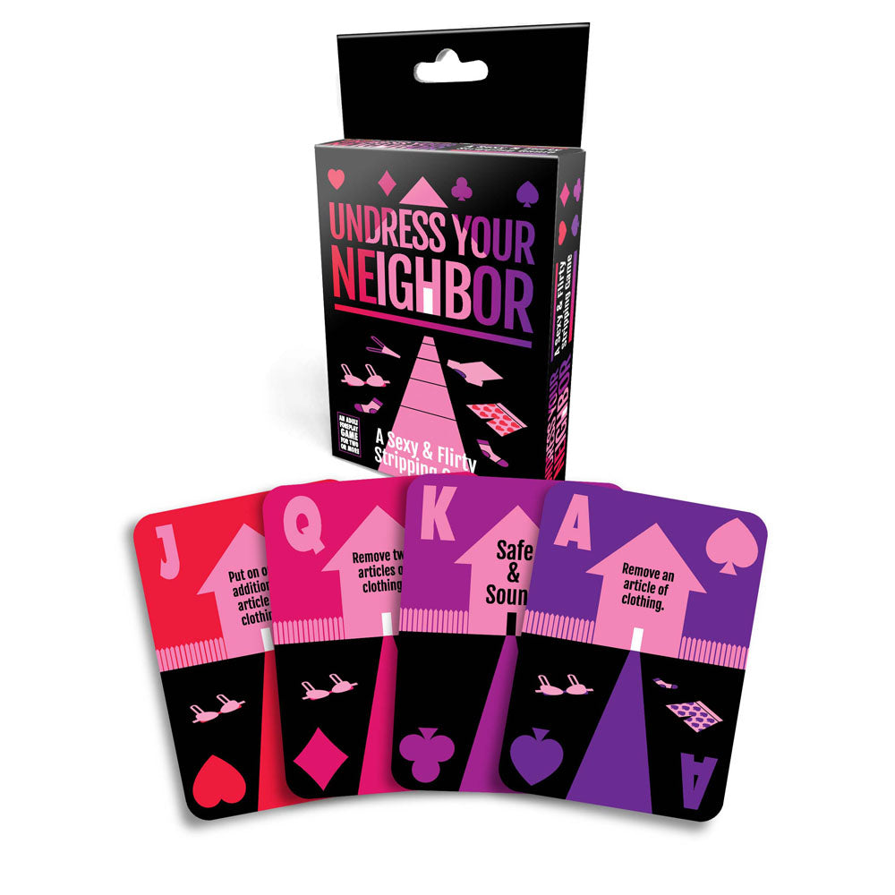 Undress Your Neighbour - Fun and Flirty Adult Card Game for Couples and Friends