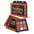 SeXes and Ohs tic tac toe scratchie game