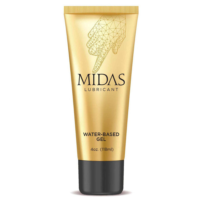 Midas Water-Based Gel Lubricant – 118 ml Tube for Enhanced Comfort and Pleasure