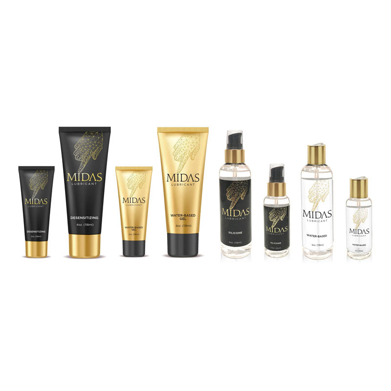 Midas Desensitising Lubricant - 118 ml - Gentle Comfort Formula for Enhanced Pleasure