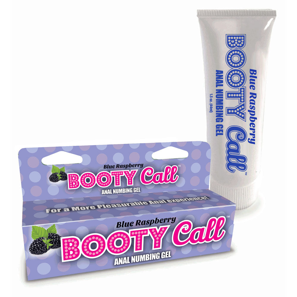 Booty Call Enhancer – Numbing Gel – Blue Raspberry – 44 ml