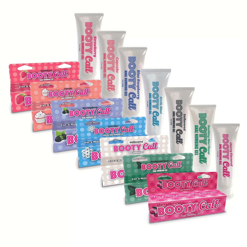 Booty Call Enhancer – Numbing Gel – Blue Raspberry – 44 ml