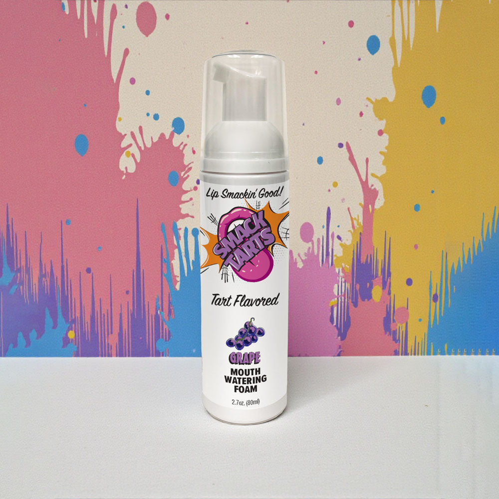 Smack Tarts Lotions & Lubes – Mouthwatering Foam – Grape – 80 ml