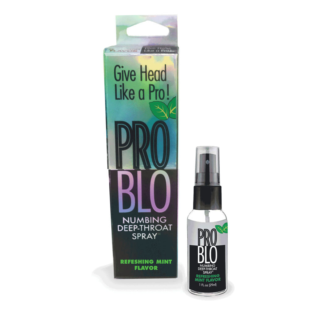 ProBlo Mint Flavored Deep Throat Spray – 30 ml - Body-Safe Oral Enhancement Solution