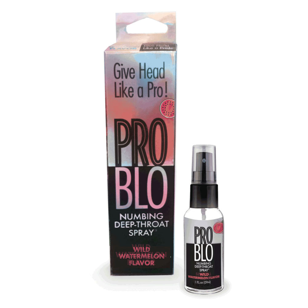 ProBlo Watermelon Flavoured Deep Throat Spray - 30 ml - Body-Safe Enhancer for Enhanced Pleasure