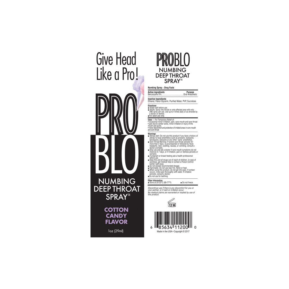 ProBlo Novelty – Cotton Candy Flavour – 30 ml