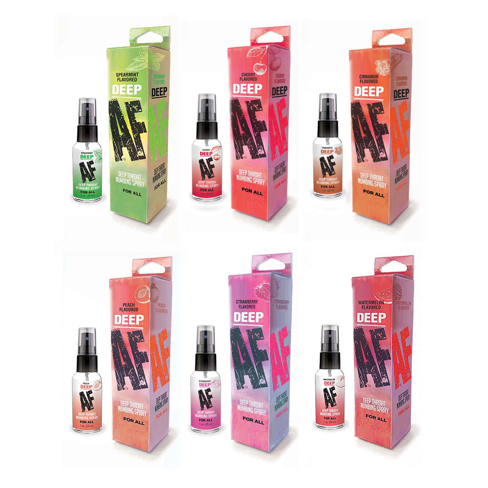Deep AF Watermelon Flavored Deep Throat Spray – 29 ml (Pleasure Enhancer, Body-Safe, Refreshing Taste)