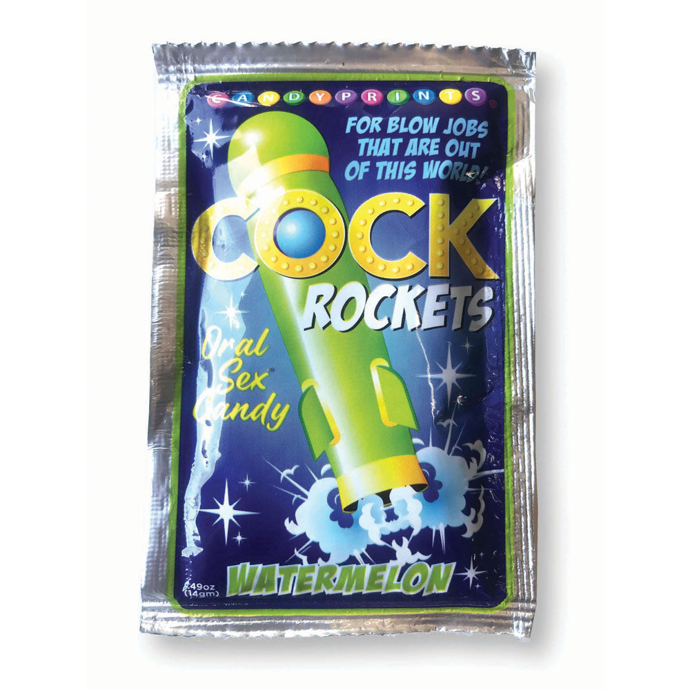 Cock Rockets Novelties – Watermelon Flavoured – 15 grams