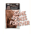 Glitterati Same Penis Forever Balloon Banner - Gender-Neutral Hen Party Decoration (Durable, Fun Celebration Decor)