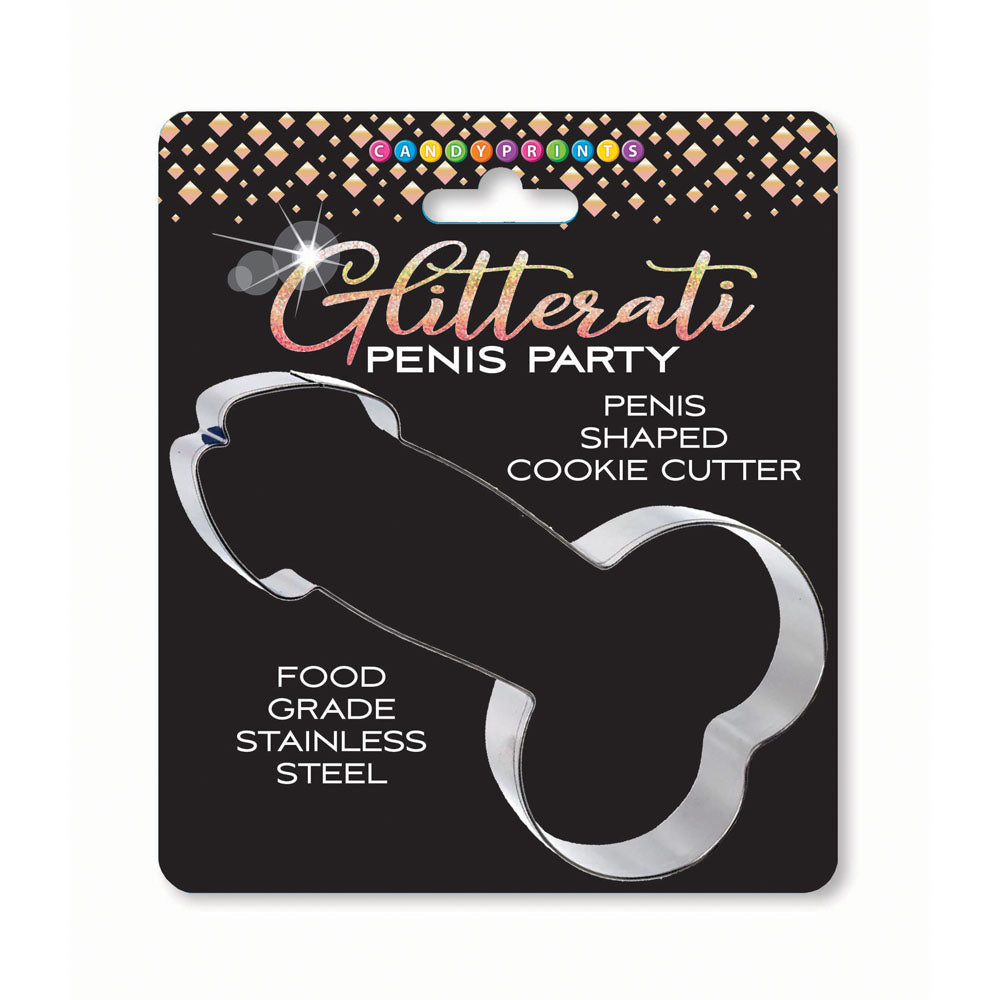 Glitterati Novelty Penis Cookie Cutter – Fun Baking Tool for Creative Treats