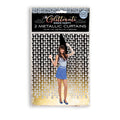 Glitterati - Metallic Disco Curtains for Party Doorways - Set of 2 (Eye-Catching Decoration)
