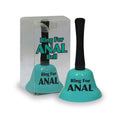 Teal Novelty Ring Bell for Anal Play – Body-Safe, Fun & Discreet