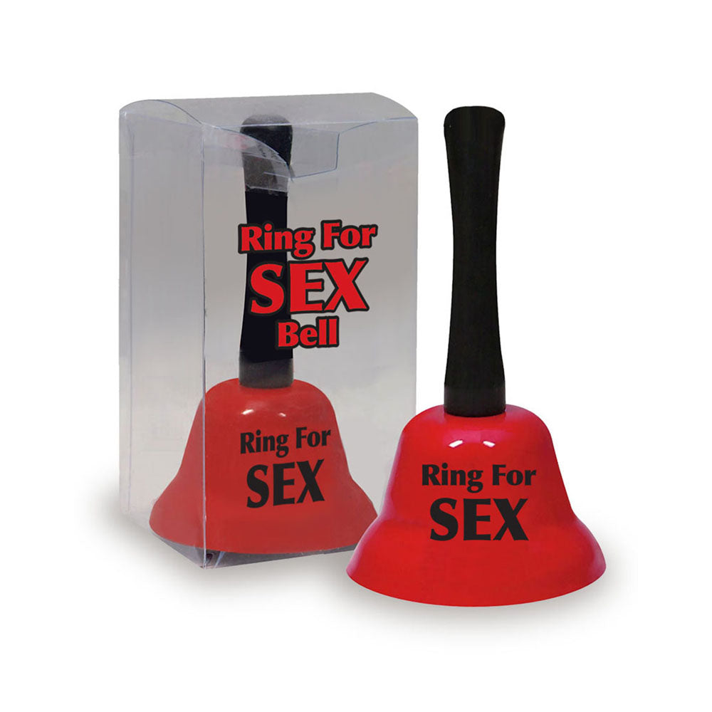 Wellness Ring for Sexual Pleasure - Red Novelty Bell (Fun and Playful, Gender-Neutral Design)