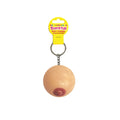 Super Fun Squishy Boob Keychain – Novelty Stress Relief Accessory (Gender-Neutral, Soft and Flexible)