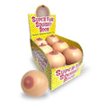 Super Fun Squishy Boobs - Stress Relief Squishy Toys - Display of 12 Boobie Stress Balls for Fun and Relaxation