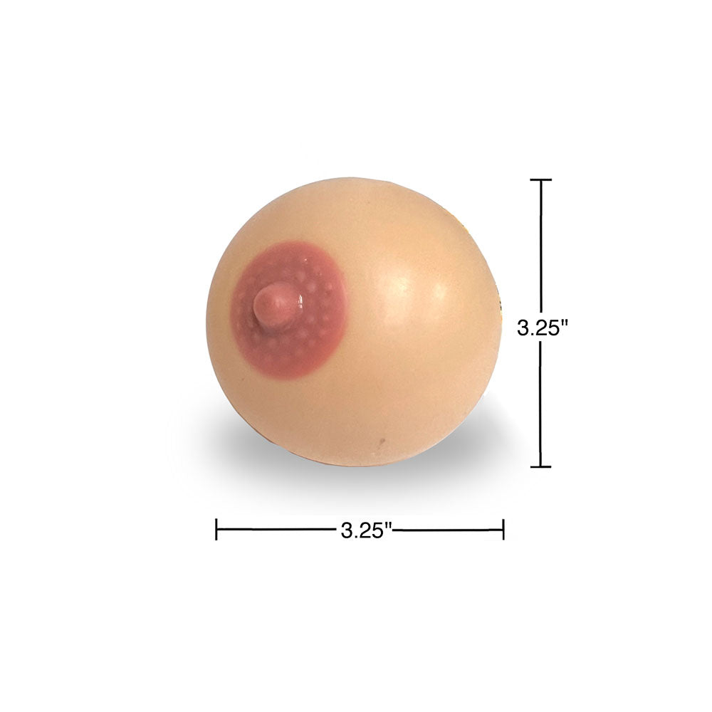 Super Fun Squishy Boobs - Stress Relief Squishy Toys - Display of 12 Boobie Stress Balls for Fun and Relaxation