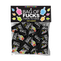 Bag Of Fucks Novelty Treats – Fruit Flavoured Lollies – 25 Mini Packs