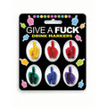 Give A Fuck Novelty Drink Markers – Set of 6