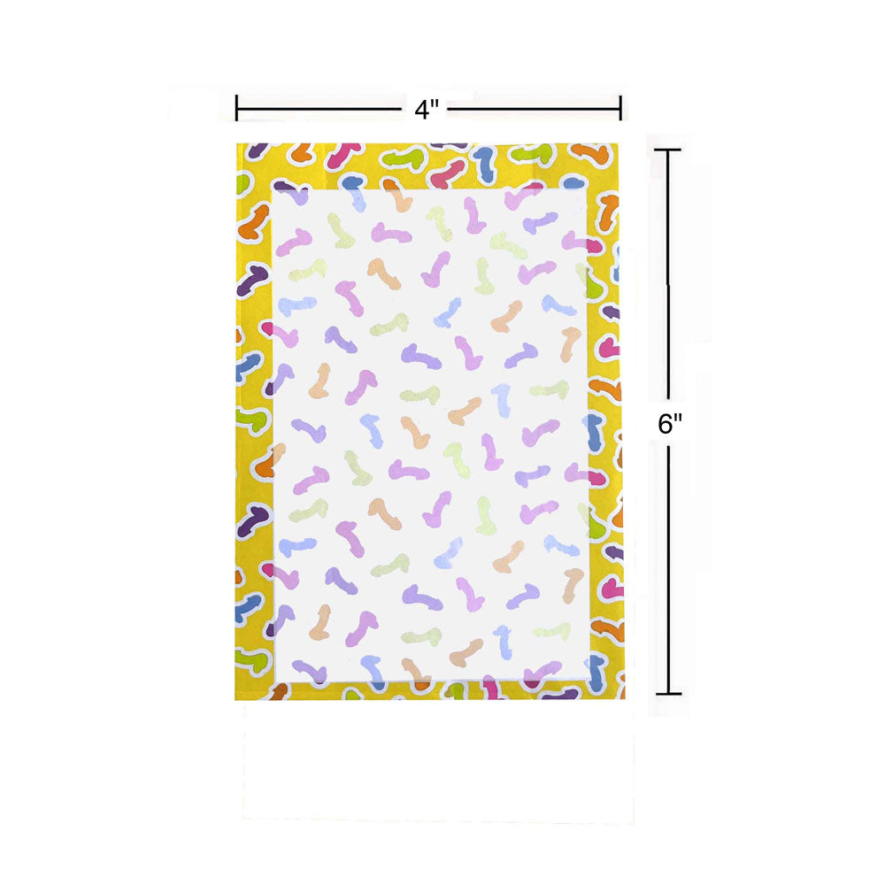 Super Fun Penis Notepad - 100 Pages of Novelty Fun - Perfect for Gifting and Creative Writing
