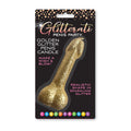 Glitterati Gold Glitter Penis Candle - 10 cm Party-Ready Gold Candle for Fun Celebrations