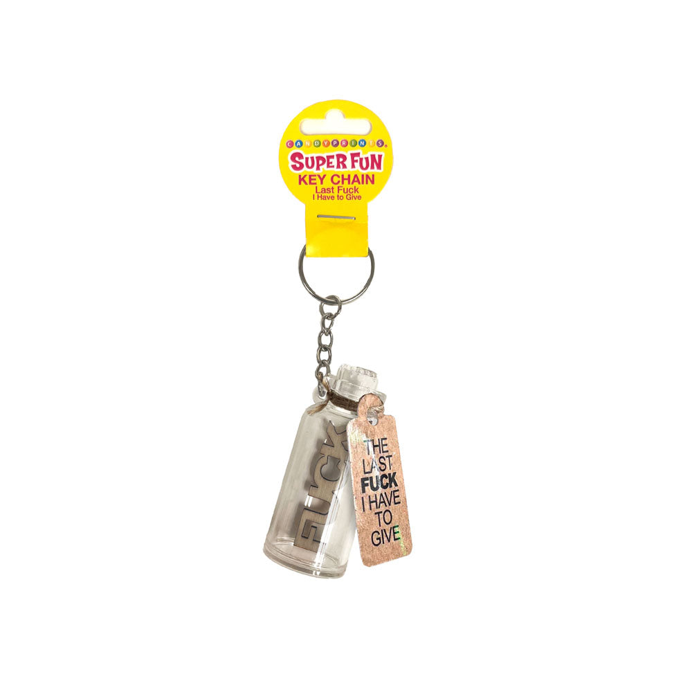 Super Fun Novelty Keychain – Humorous Design – Multi-Colour
