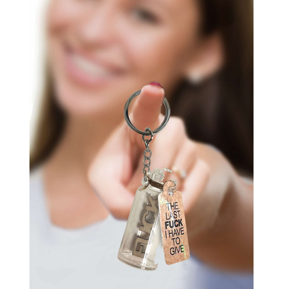 Super Fun Novelty Keychain – Humorous Design – Multi-Colour