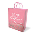 Eco-Friendly Novelty Gift Bag – Same Penis Forever Design (Recyclable, Fun & Quirky)