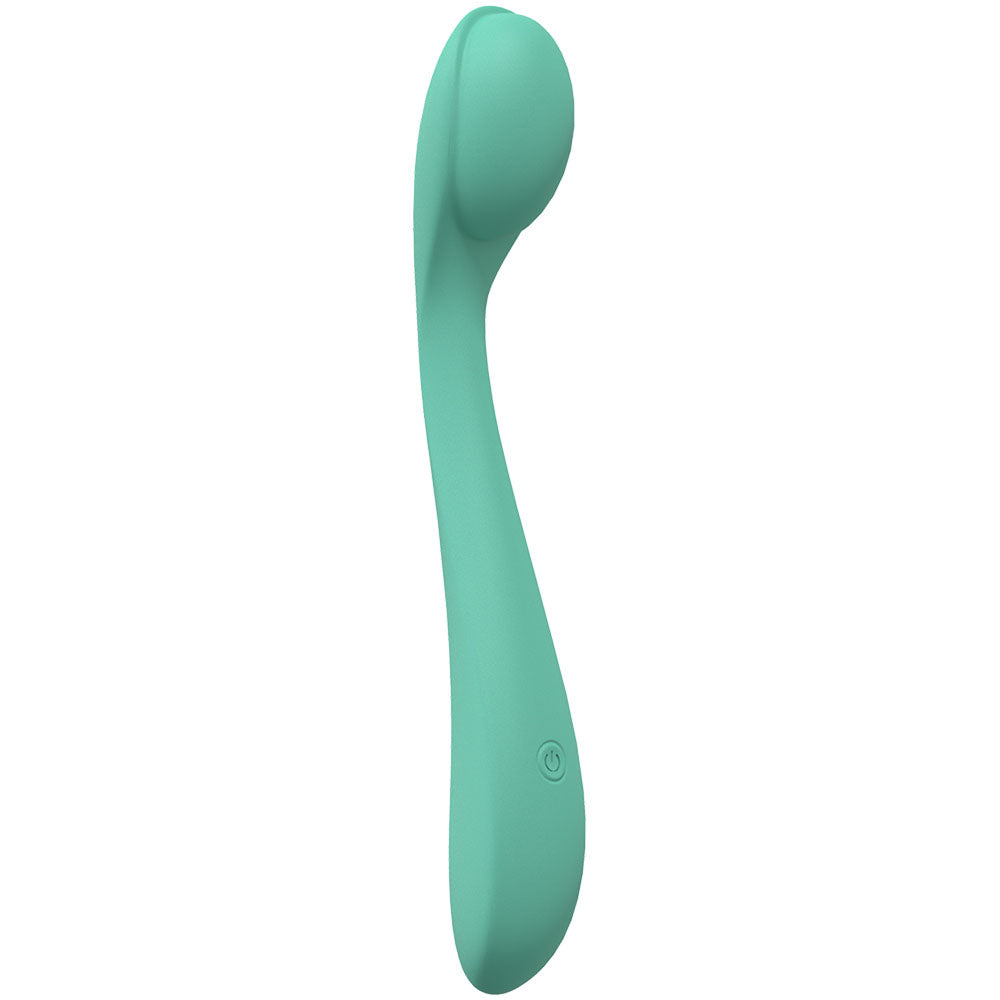 LOVELINE Juicy - Green - 21.5 cm Body-Safe USB Rechargeable Vibrator for Wellness