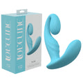 LOVELINE Bliss - 11.5 cm USB Rechargeable Body-Safe Silicone Vibrator in Blue