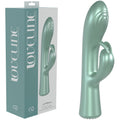 LOVELINE La Perla I - Pearlescent Green USB Rechargeable Rabbit Vibrator (19.2 cm, Body-Safe Silicone)