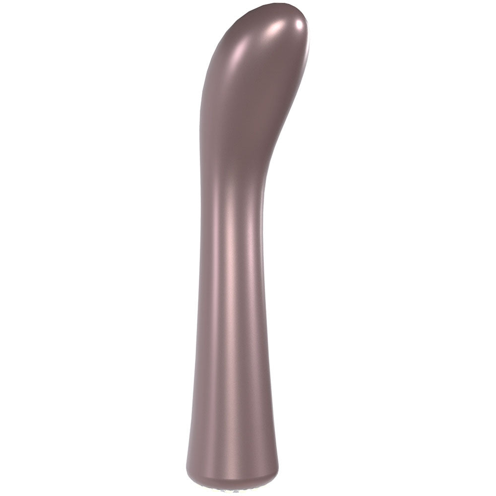 LOVELINE La Perla III - Pearlescent Pink USB Rechargeable Vibrator (19.2 cm, Body-Safe Silicone)