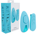 LOVELINE Celeste Blue USB Rechargeable Panty Vibrator with Remote Control