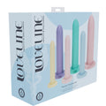 LOVELINE PelviFit Expanding Vaginal Dilator Set - 6 Sizes of Body-Safe Coloured Vaginal Dilators for Wellness and Comfort