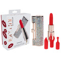 Loveline Vibrator – USB Rechargeable – Body-Safe Silicone – Red – 8.3 cm