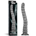 Intimelly Dongs – Rechargeable, Body-Safe Silicone – Grey – 36.8 cm
