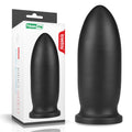 Intimelly Anal Toy – Mega Plug – Body-Safe Silicone – Black – 23 cm