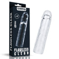 Flawless Body-Safe Clear Penis Extender Sleeve – 2 Inch (5 cm) for Enhanced Pleasure