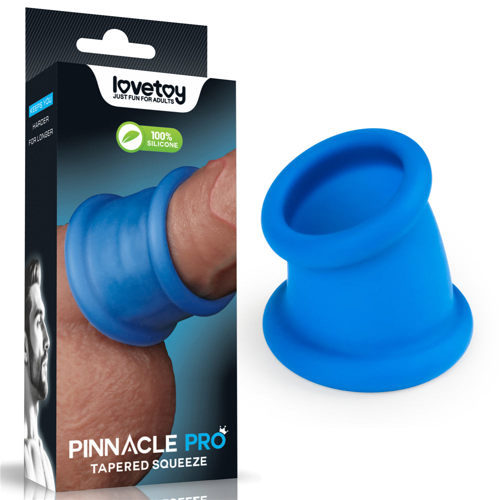 Pinnacle Pro Body-Safe Tapered Blue Ball Stretcher – Enhance Comfort & Wellness (Adjustable, 20 cm)