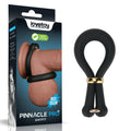 Pinnacle Pro Body-Safe Adjustable Cock Ring - Black (Comfort Fit, Versatile Design)