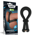 Pinnacle Pro Cock Ring – Adjustable, Body-Safe Silicone – Black