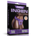 Ingen Strap-On Harness – Adjustable – Purple