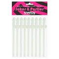 Jokes & Parties Novelty Straws – Glow In The Dark – Set of 9